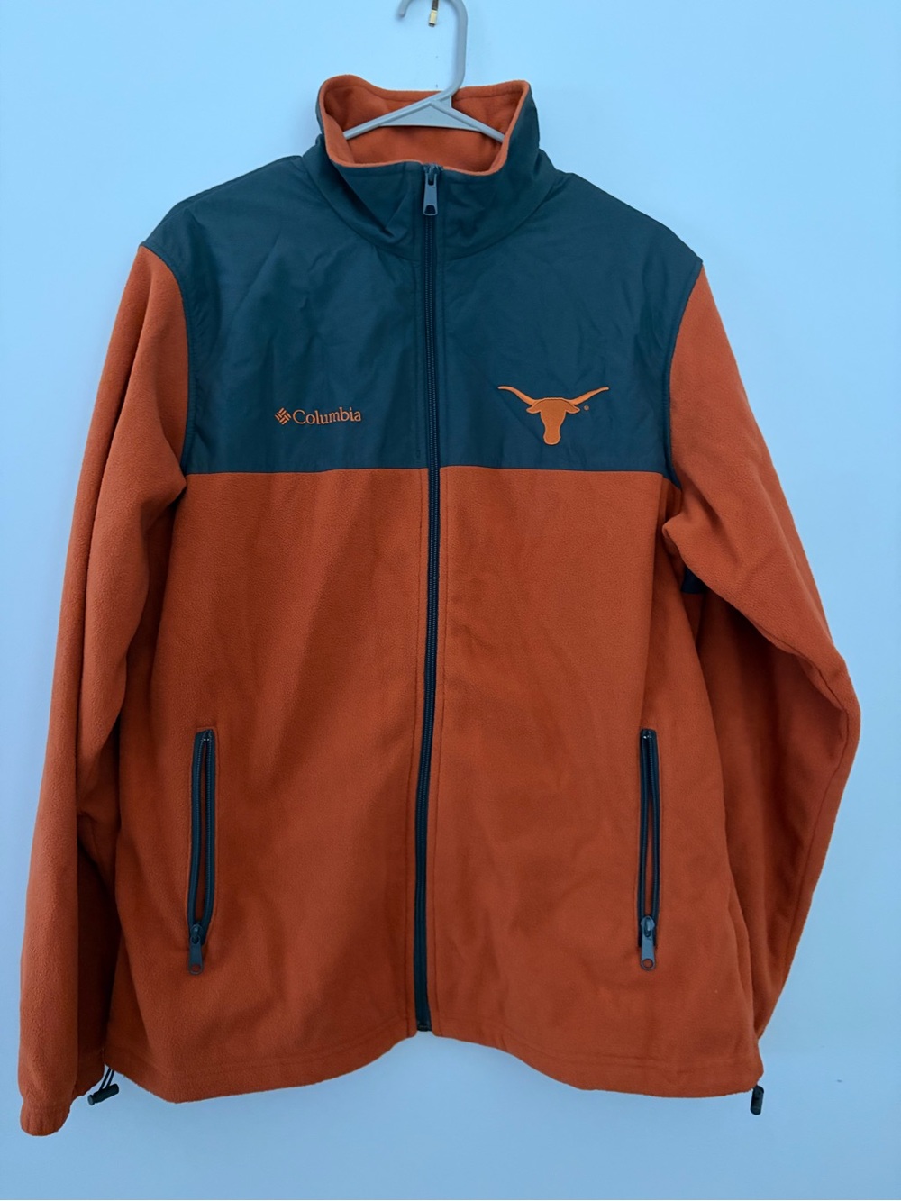 Columbia Men’s Full-Zip Fleece Jacket UT Austin